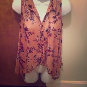 Floral tank top
